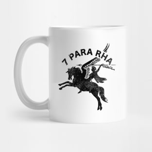 7th Parachute Regiment Royal Horse Artillery (distressed) Mug